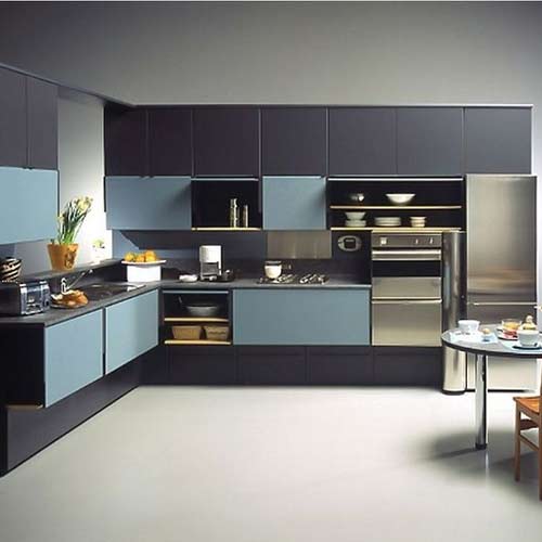 Italian Wooden Modular Kitchen in Wankaner